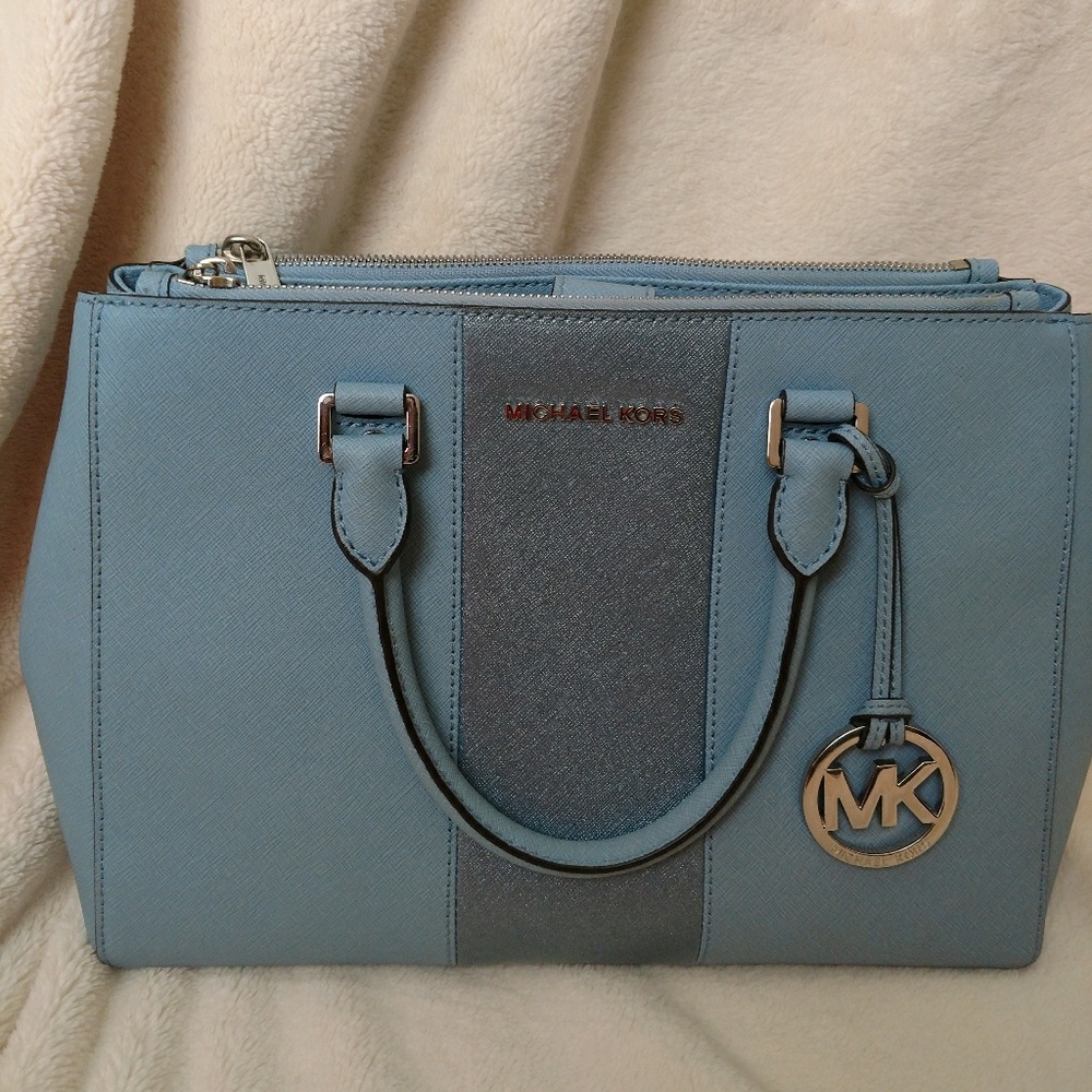MK Sutton Ballet Stripe Baby Blue
